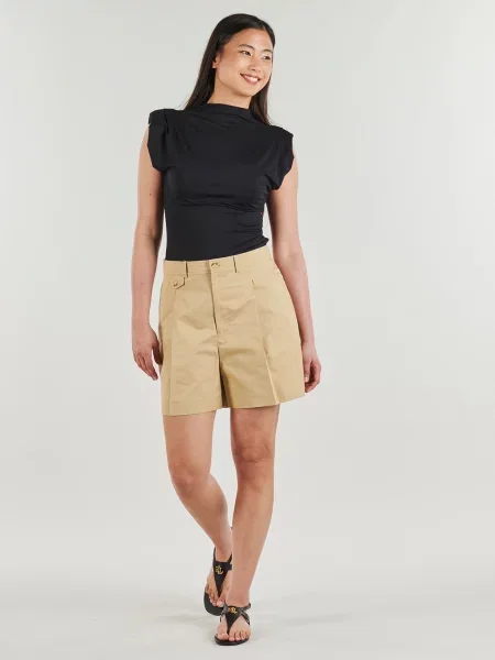 Pantaloni scurți Lauren Ralph Lauren bej