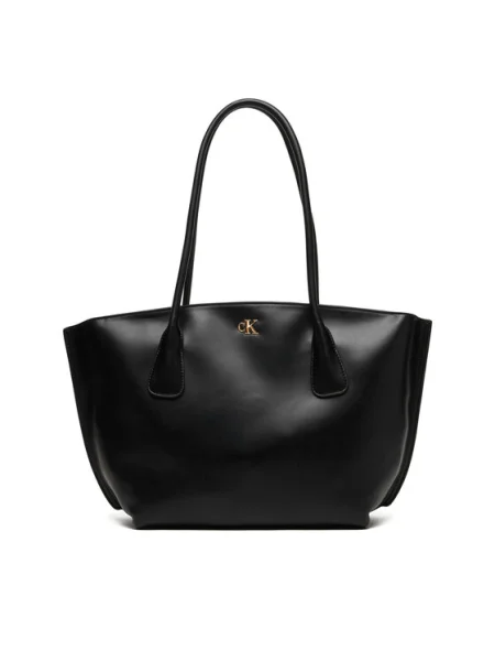 Geantă shopper Calvin Klein negru