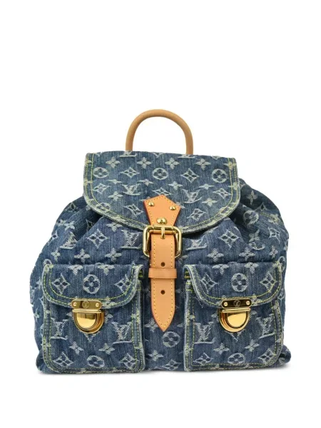 Batoh Louis Vuitton Pre-owned modrý