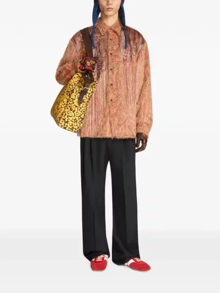Cămașă Dries Van Noten portocaliu