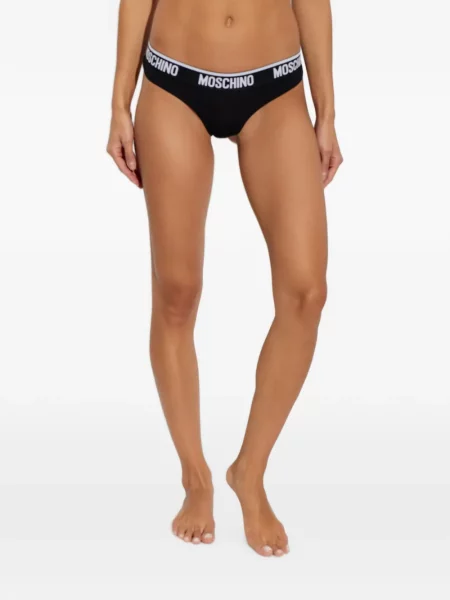 Nohavičky brief Moschino čierna