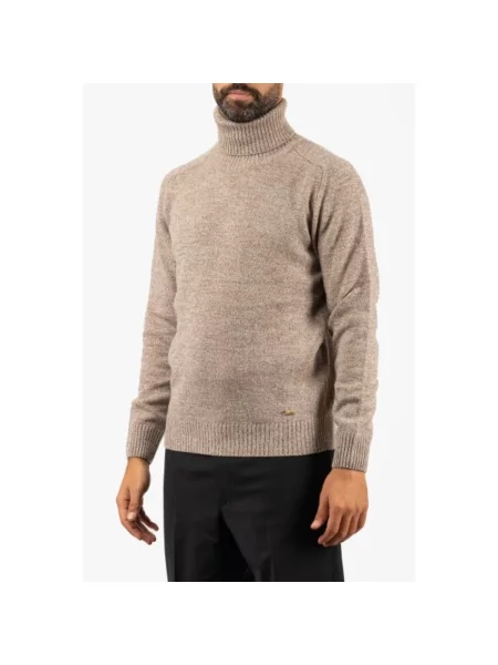 Sweter z golfem Brooksfield beżowy