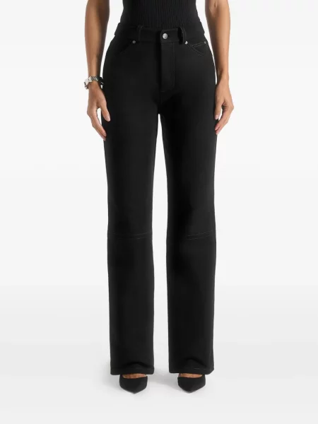 Дънки straight leg Manière De Voir черно