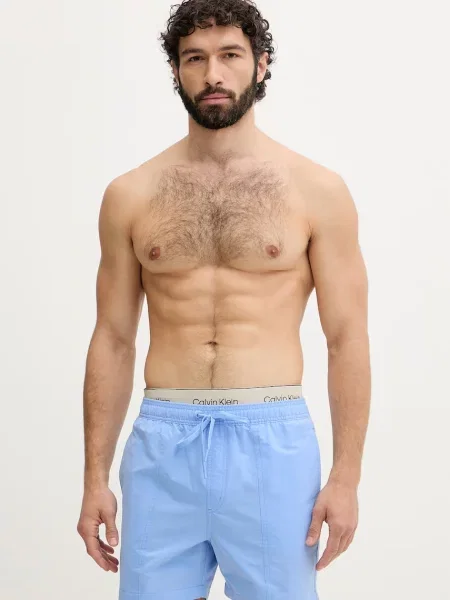 Calvin Klein σορτς μαγιό Ανδρικά μπλε