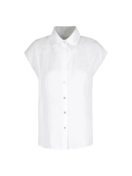 Koszula Vince z kapturem biała