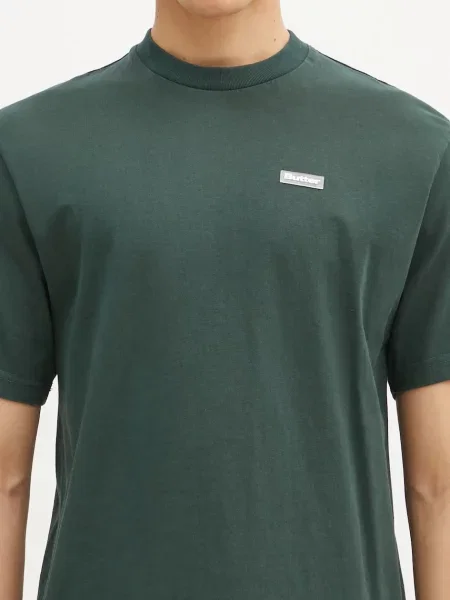 Футболка Butter Goods Basic Tee однотонна зелений