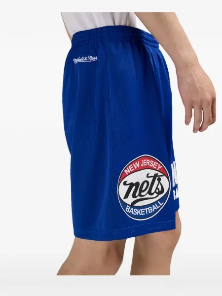 Pantaloni scurți Mitchell & Ness albastru
