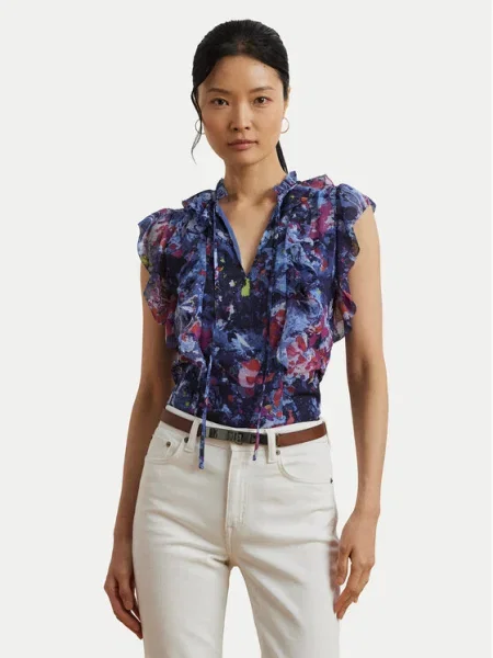LAUREN RALPH LAUREN Bluză Bleumarin