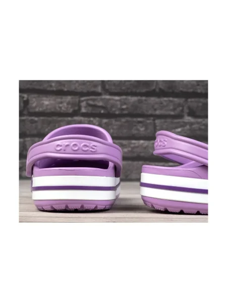 Tenisky Crocs fialová