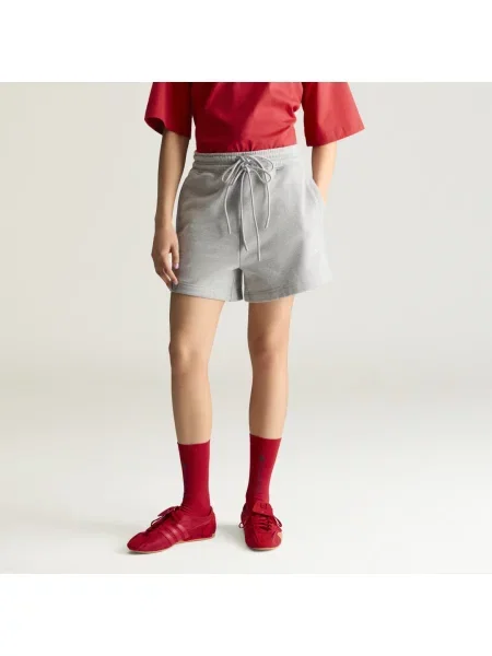 Szorty Adidas frotte białe