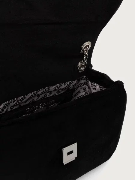 Велюровая сумка через плечо Juicy Couture