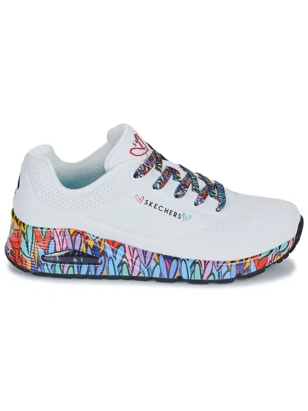 Klasické tenisky Skechers biela