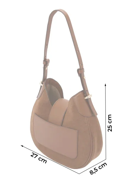 Ročna torba BOSS Boss Beyond Hobo S rjava