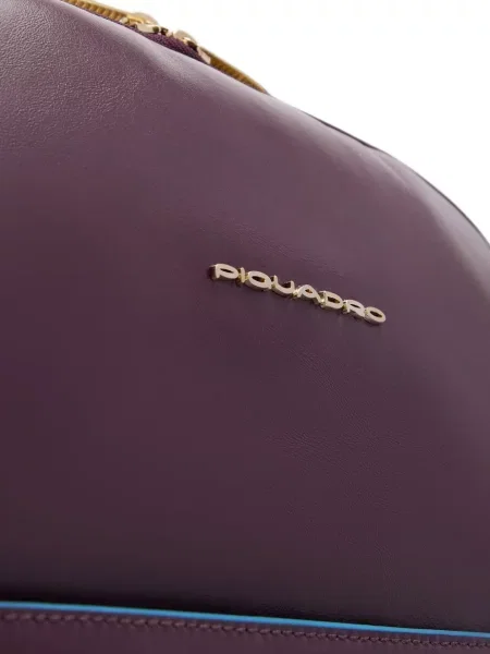 Rucsac Piquadro din piele violet