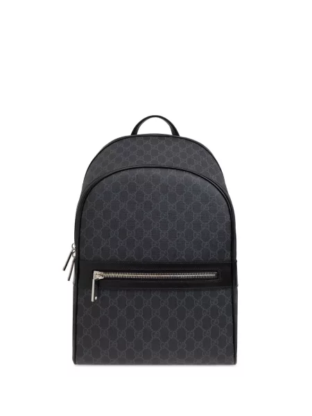 Rucsac Gucci din canvas gri