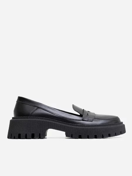 Кожаные туфли Issa Plus черные