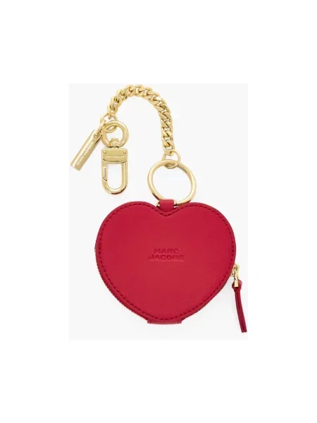 Zawieszka Marc Jacobs skórzana czerwona