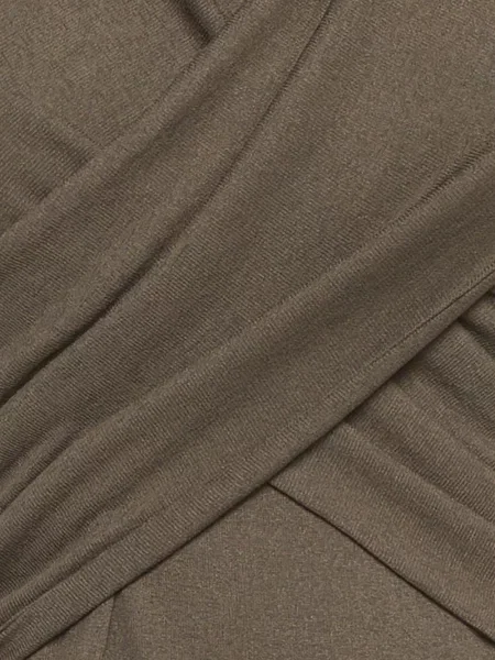 Rochie midi Nanushka plic maro