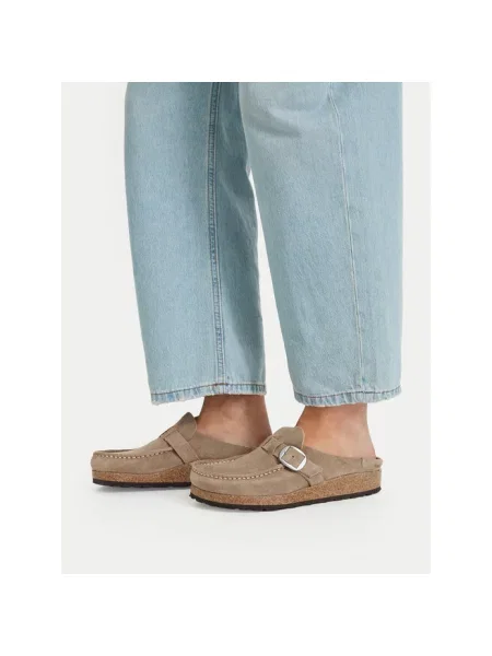 Klapki Birkenstock szare