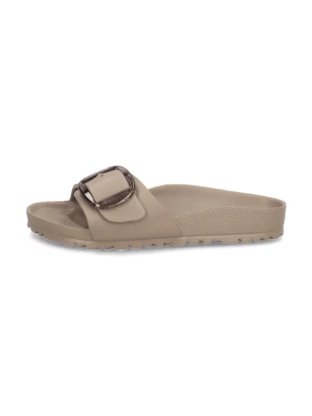 Pantofle Birkenstock s přezkou šedé
