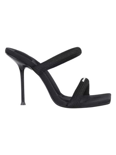 Klapki Alexander Wang czarne