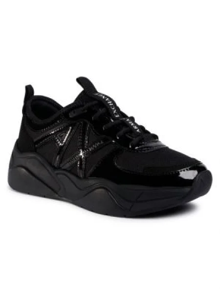 Sneakersy Armani Exchange čierna