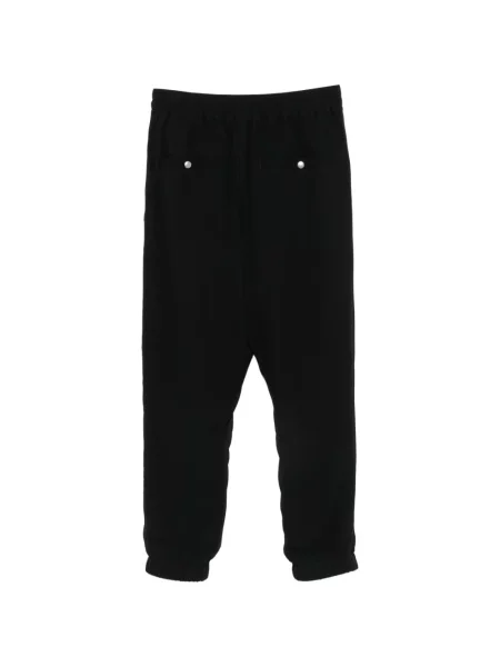 Decupat pantaloni Rick Owens cu cordon negru
