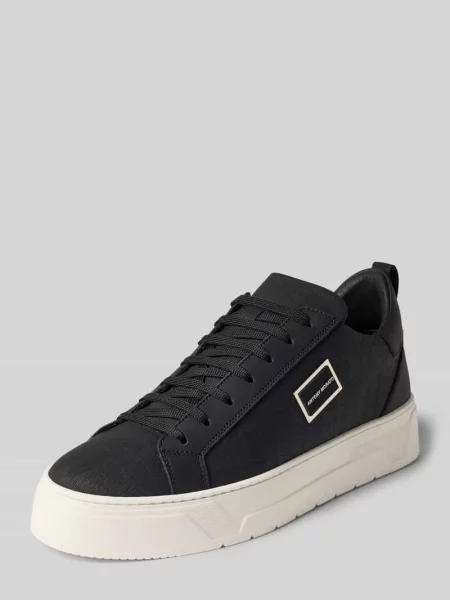 Sneakersy sznurowane Antony Morato czarne
