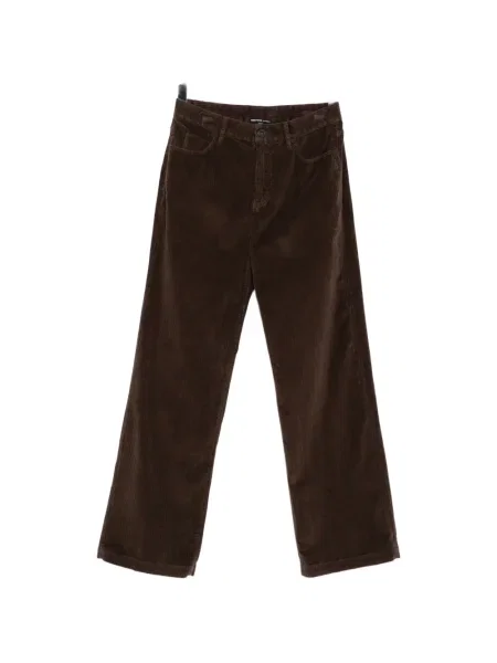 Pantaloni James Perse de catifea cord maro