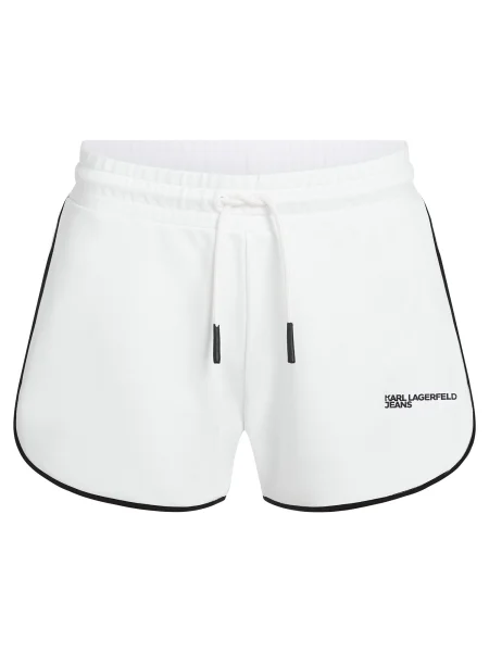 KARL LAGERFELD JEANS Pantaloni alb