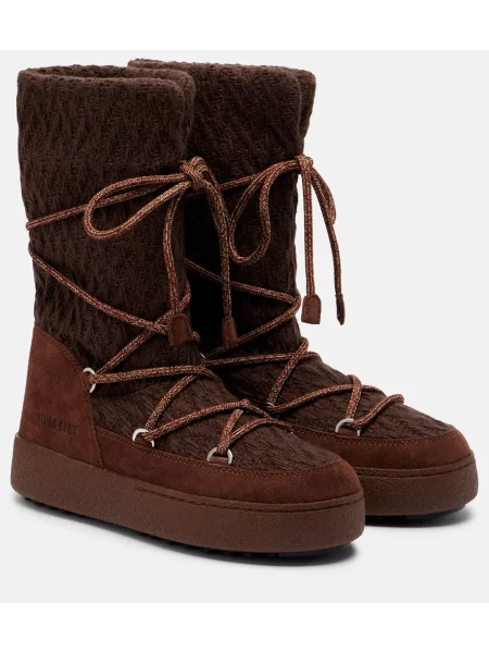 Botine Moon Boot maro