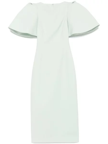 Sukienka midi Solace London do kolan garniturowa niebieska