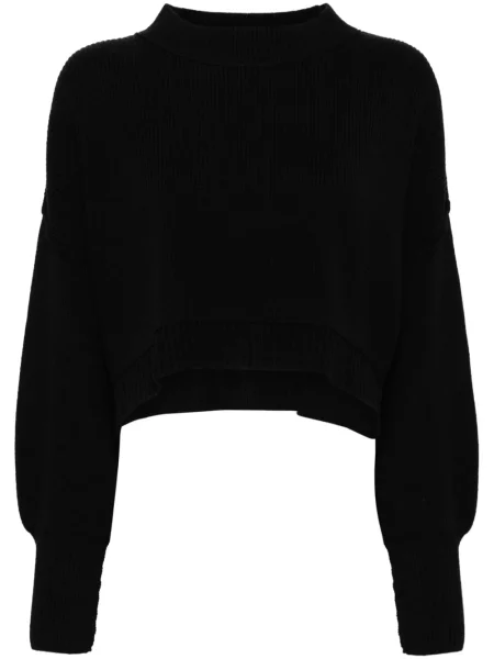 Pulover Free People streetstyle negru