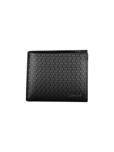 Portfel Calvin Klein skórzany elegancki czarny