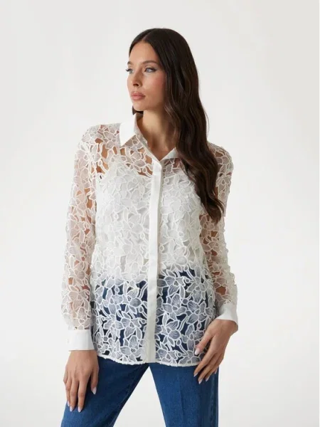 Marciano Guess Cămașă Écru bej