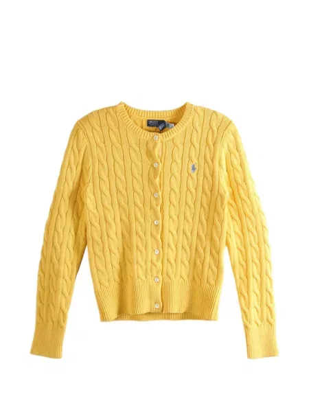 Geacă Polo Ralph Lauren tricotate albastru