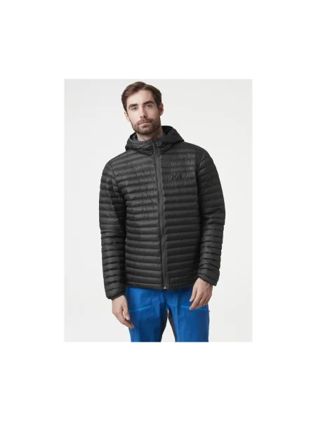 Geacă Helly Hansen cu glugă negru