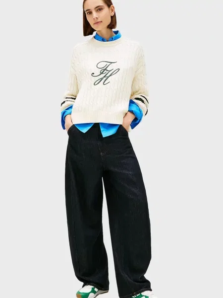 Свитер Tommy Hilfiger белый
