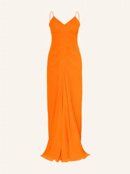 Vera Wang Sukienka Wieczorowa Lyone orange pomarańczowa | Shopsy