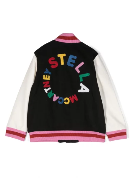 Kurtka bomber dziecięcy Stella Mccartney czarny