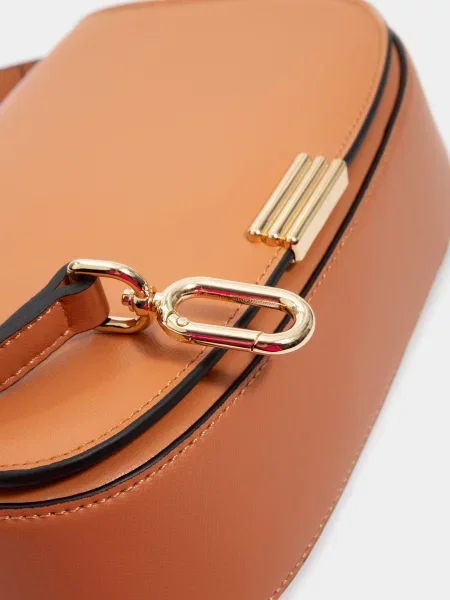 Кожаная сумка Urban Trace оранжевая