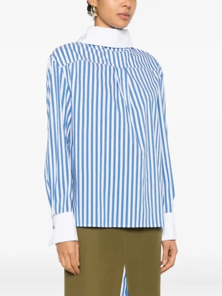 Kołnierzykowy koszula Zomer niebieska