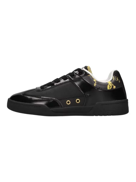 Sneakersy Versace Jeans Couture skórzane czarne