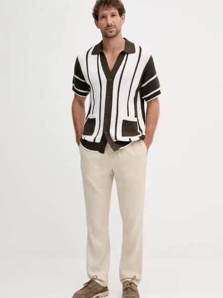 Frescobol Carioca kardigan zielony