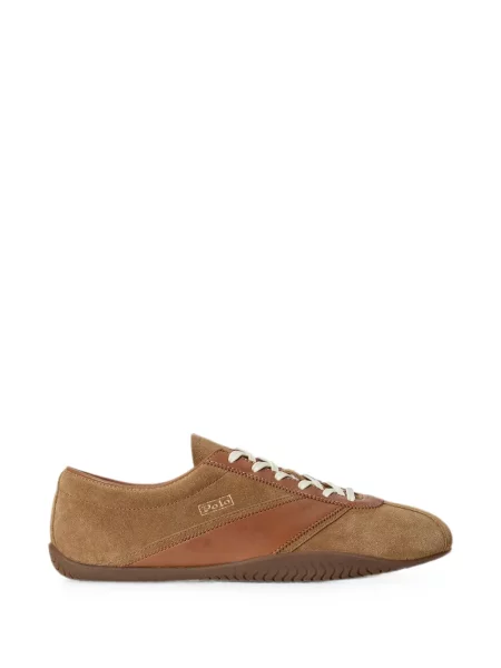 Τένις sneakers Polo Ralph Lauren με αυτόγραφο tweed μαύρο