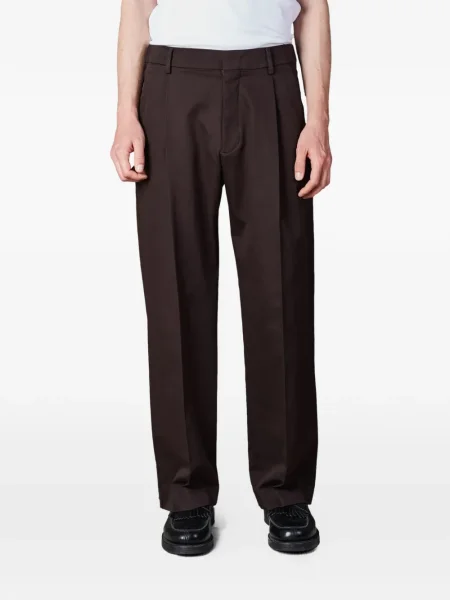 Pantaloni Nn07 plisate maro
