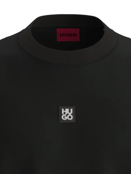Tricou Hugo cu autograf negru