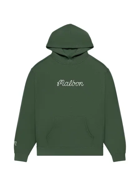 Golf golf bluza z kapturem Malbon Golf zielona