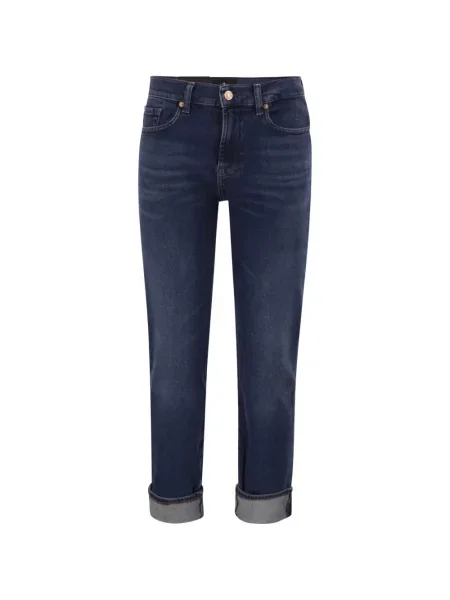 Blugi skinny 7 For All Mankind skinny fit albastru