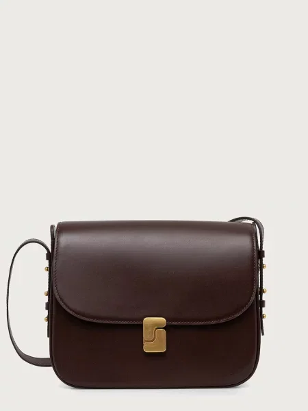 Soeur BELLISSIMA MAXI geantă crossbody pentru femei din piele